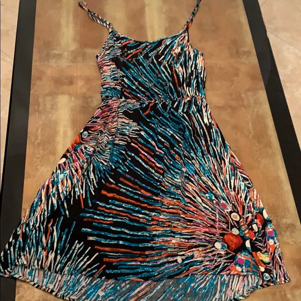 Cut out back dress